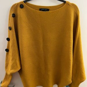 Mustard sweater from stitch fix